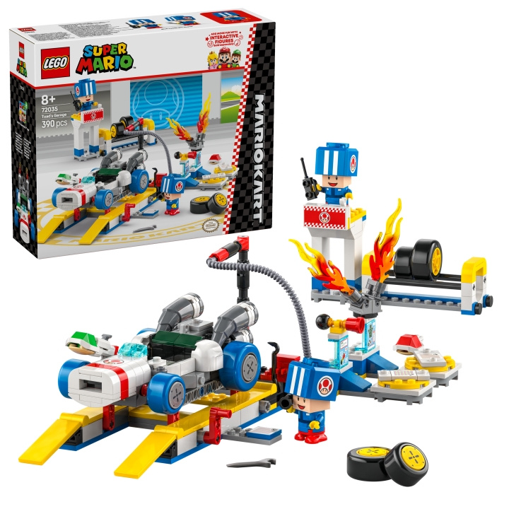 LEGO Super Mario - Mario Kart™ - Toad\'s Garage (72035) in de groep SPEELGOED, KINDER- & BABYPRODUCTEN / Speelgoed / Bouwspeelgoed / Lego bij TP E-commerce Nordic AB (D12681)