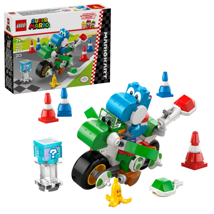 LEGO Super Mario - Mario Kart™ - Yoshi fiets (72031) in de groep SPEELGOED, KINDER- & BABYPRODUCTEN / Speelgoed / Bouwspeelgoed / Lego bij TP E-commerce Nordic AB (D12682)