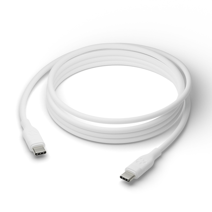 dbramante1928 opladen - Kabel - USB-C naar USB-C - TPE, 2,5 - Wit in de groep COMPUTERS & RANDAPPARATUUR / Computerkabels / USB / USB-C bij TP E-commerce Nordic AB (D12686)