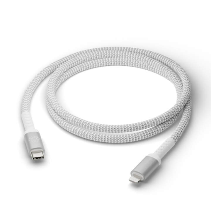 dbramante1928 Re-Charge BRD-kabel - USB-C naar Lightning, 1,2 m - Wit in de groep COMPUTERS & RANDAPPARATUUR / Computerkabels / USB / USB-C bij TP E-commerce Nordic AB (D12687)