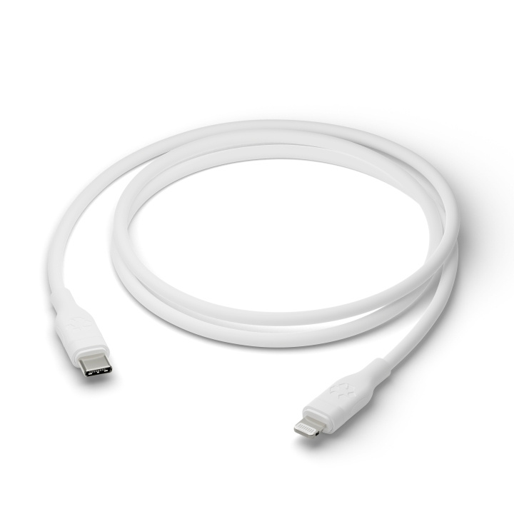 dbramante1928 Opladen - Kabel - USB-C naar MFI Lightning, 1,2m - Wit in de groep COMPUTERS & RANDAPPARATUUR / Computerkabels / USB / USB-C bij TP E-commerce Nordic AB (D12688)