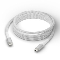 dbramante1928 Opladen - BRD Kabel - USB-C naar USB-C, 2,5m - Wit in de groep COMPUTERS & RANDAPPARATUUR / Computerkabels / USB / USB-C bij TP E-commerce Nordic AB (D12693)