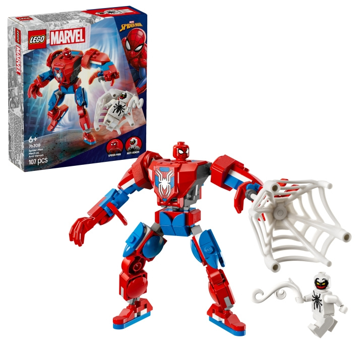 LEGO Superhelden - Spider-Man Mech vs Anti-Venom (76308) in de groep SPEELGOED, KINDER- & BABYPRODUCTEN / Speelgoed / Bouwspeelgoed / Lego bij TP E-commerce Nordic AB (D12737)