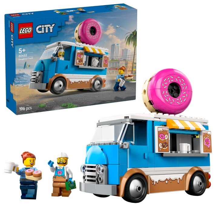 LEGO LEGO Stad - Donut Truck (60452) in de groep SPEELGOED, KINDER- & BABYPRODUCTEN / Speelgoed / Bouwspeelgoed / Lego bij TP E-commerce Nordic AB (D12743)