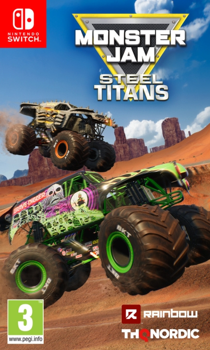 Monster Jam: Steel Titans (Switch) in de groep HOME ELECTRONICS / Spelconsoles en accessoires / Nintendo Switch / Games bij TP E-commerce Nordic AB (D12752)