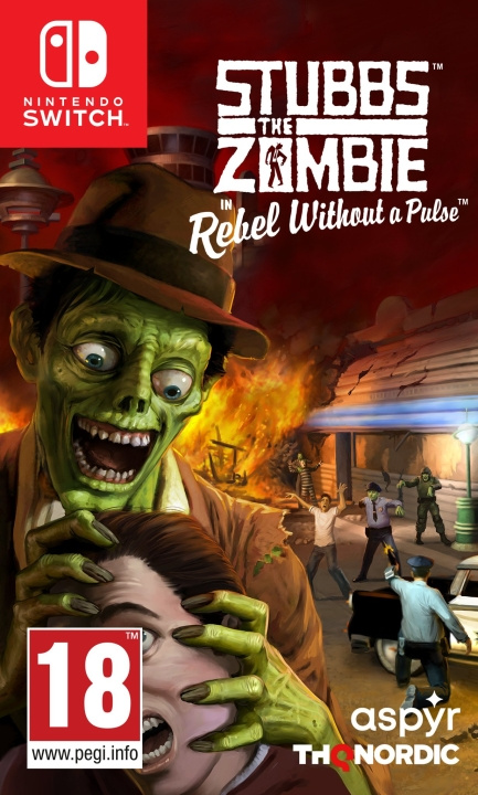 Stubbs the Zombie Rebel Without a Pulse (Switch) in de groep HOME ELECTRONICS / Spelconsoles en accessoires / Nintendo Switch / Games bij TP E-commerce Nordic AB (D12754)