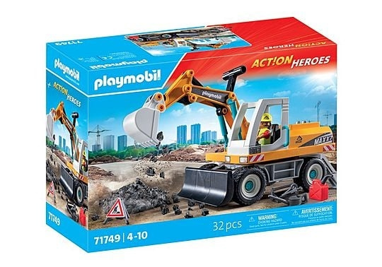 Playmobil Grote graafmachine (71749) in de groep SPEELGOED, KINDER- & BABYPRODUCTEN / Speelgoed / Speelset bij TP E-commerce Nordic AB (D12794)