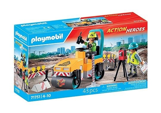 Playmobil Wegenbouw (71751) in de groep SPEELGOED, KINDER- & BABYPRODUCTEN / Speelgoed / Speelset bij TP E-commerce Nordic AB (D12795)