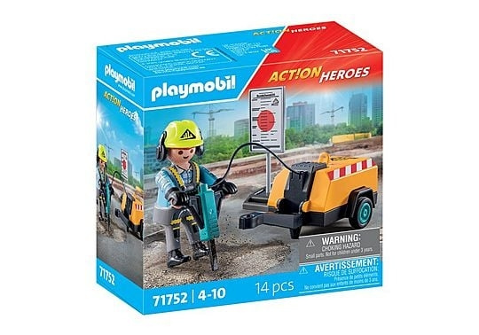 Playmobil Bouwvakker (71752) in de groep SPEELGOED, KINDER- & BABYPRODUCTEN / Speelgoed / Speelset bij TP E-commerce Nordic AB (D12796)