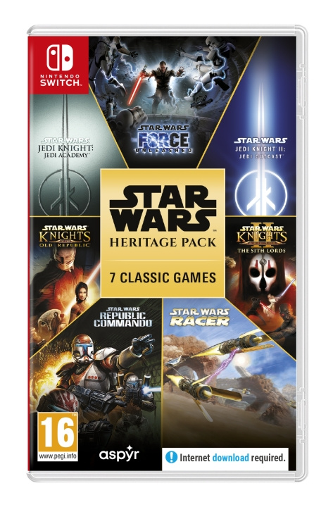 Star Wars Heritage Pack (Switch) in de groep HOME ELECTRONICS / Spelconsoles en accessoires / Nintendo Switch / Games bij TP E-commerce Nordic AB (D12802)