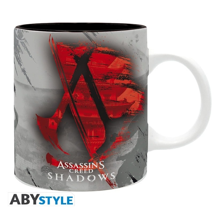 Abysse ASSASSIN\'S CREED - Mok - 320 ml - Crest Shadows - subli x2 in de groep SPORT, VRIJE TIJD & HOBBY / Leuke dingen / Bekers bij TP E-commerce Nordic AB (D12808)