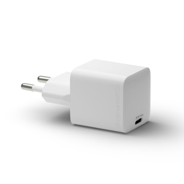 dbramante1928 Opladen - EU Wandoplader - USB-C 30W - Wit in de groep COMPUTERS & RANDAPPARATUUR / Computerkabels / USB / USB-C bij TP E-commerce Nordic AB (D12814)