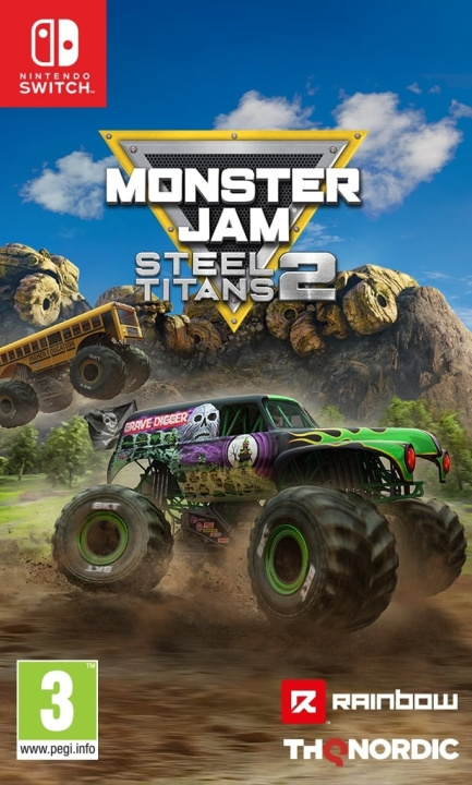 Monster Jam Steel Titans 2 (Switch) in de groep HOME ELECTRONICS / Spelconsoles en accessoires / Nintendo Switch / Games bij TP E-commerce Nordic AB (D12828)