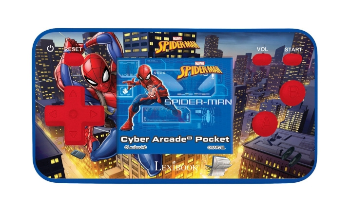 Lexibook Spider-Man - Handheld console Cyber Arcade® Pocket 1,8\'\' (JL1895SP) in de groep SPEELGOED, KINDER- & BABYPRODUCTEN / Speelgoed / Speelgoed bij TP E-commerce Nordic AB (D12839)