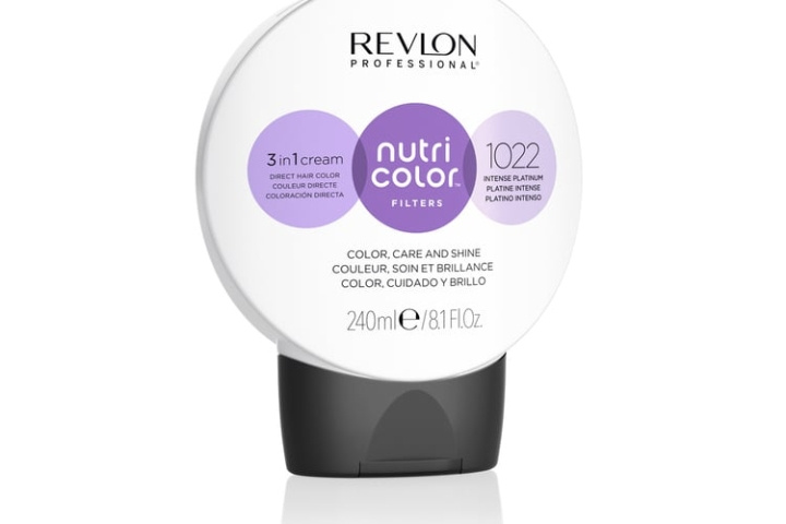 Revlon Nutri Kleurfilters Toning 240 ml - 1022 Intense Platinum in de groep BEAUTY & HEALTH / Haar & Styling / Haarverzorging / Haarverf bij TP E-commerce Nordic AB (D12855)