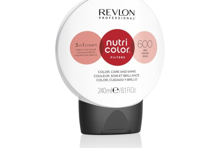 Revlon Nutri Kleurfilters Fashion 240 ml - 600 Rood in de groep BEAUTY & HEALTH / Haar & Styling / Haarverzorging / Haarverf bij TP E-commerce Nordic AB (D12858)