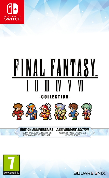 Final Fantasy I-VI - Collection - Anniversary Edition (Switch) in de groep HOME ELECTRONICS / Spelconsoles en accessoires / Nintendo Switch / Games bij TP E-commerce Nordic AB (D12885)