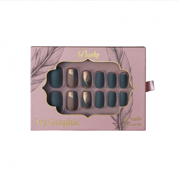 Dashy Nagels - Ivy Grafisch in de groep BEAUTY & HEALTH / Manicure/pedicure / Nagelbehandeling bij TP E-commerce Nordic AB (D12896)