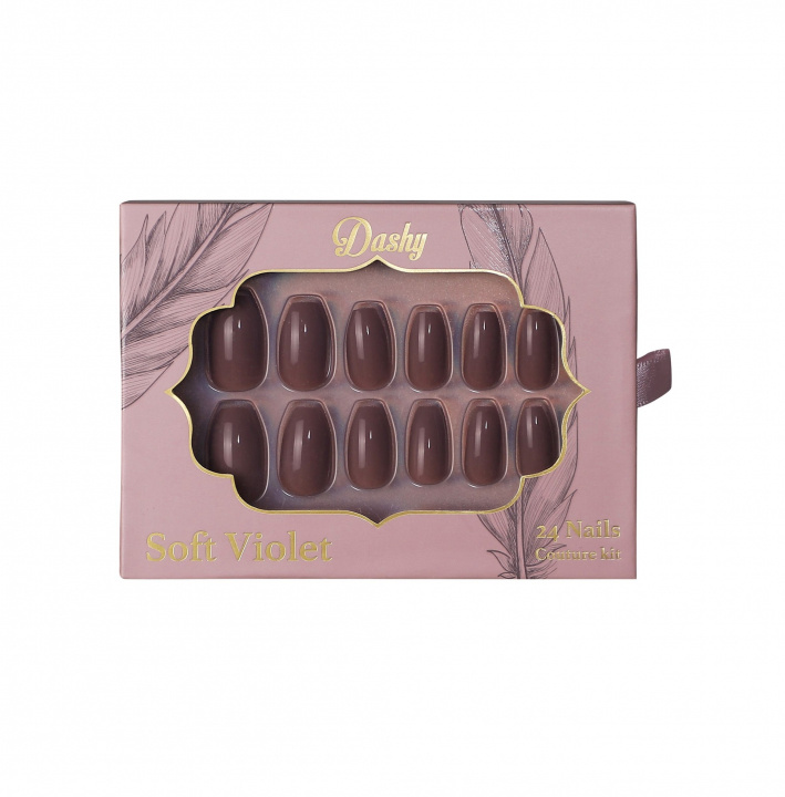 Dashy Nagels - Zacht Violet in de groep BEAUTY & HEALTH / Manicure/pedicure / Nagelbehandeling bij TP E-commerce Nordic AB (D12897)