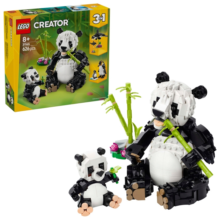 LEGO LEGO Schepper - Wilde dieren: Panda Familie (31165) in de groep SPEELGOED, KINDER- & BABYPRODUCTEN / Speelgoed / Bouwspeelgoed / Lego bij TP E-commerce Nordic AB (D12945)