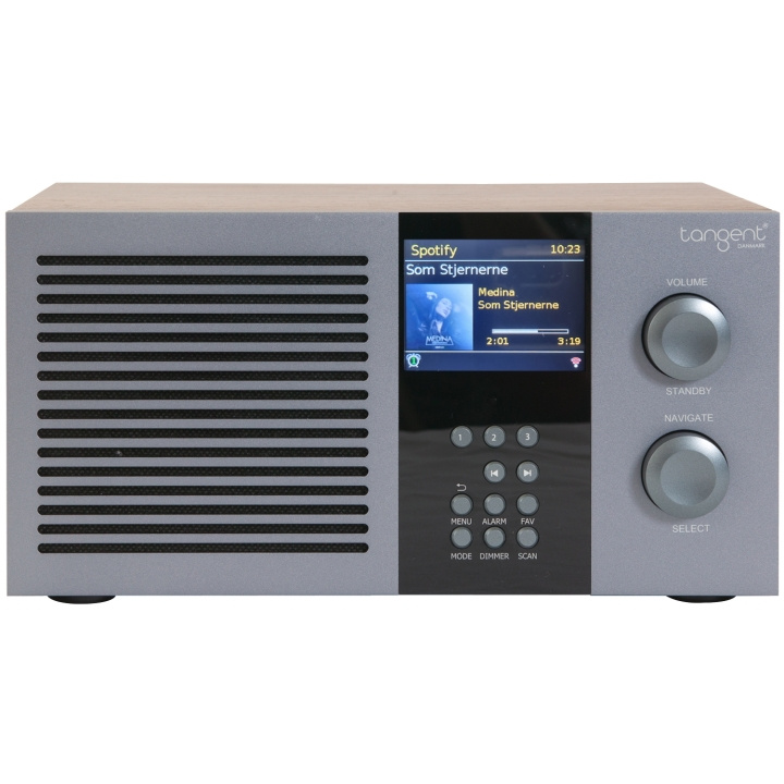 Tangent Radio Tre Valnöt in de groep HOME ELECTRONICS / Audio & Beeld / Thuisbioscoop, Hifi en Draagbaar / Radio & Wekkers / Draadloze audiozender bij TP E-commerce Nordic AB (D12968)