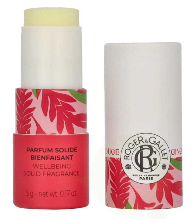 Roger & Gallet Gingembre Rouge Wellb. Solid Fragrance Stick 5 g in de groep BEAUTY & HEALTH / Huidsverzorging / Gezicht bij TP E-commerce Nordic AB (D13026)