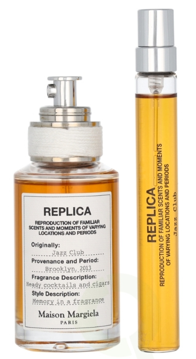 Maison Margiela Replica Jazz Club Giftset 40 ml Edt Spray 30ml/Edt Spray 10ml in de groep BEAUTY & HEALTH / Cadeausets / Cadeausets voor hem bij TP E-commerce Nordic AB (D13114)