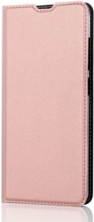 Wave BookCase beschermhoesje, Samsung Galaxy A51, roségoud in de groep SMARTPHONE & TABLETS / Mobielbescherming / Samsung bij TP E-commerce Nordic AB (D13272)