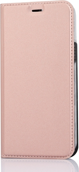 Wave BookCase iPhone 12 Pro / iPhone 12 hoesje, roségoud in de groep SMARTPHONE & TABLETS / Mobielbescherming / Apple / IPL en laser bij TP E-commerce Nordic AB (D13286)