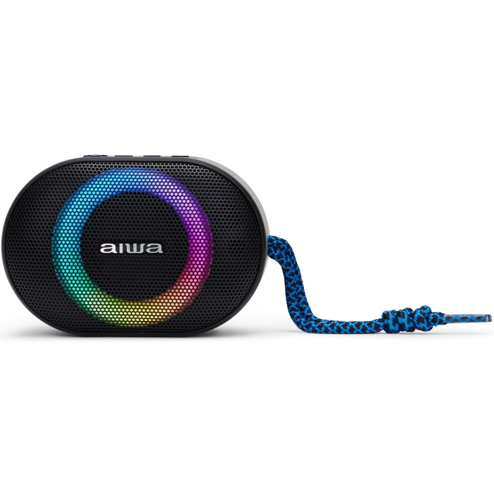 AIWA Bluetooth-högtalare IPX6 RGB belysning in de groep HOME ELECTRONICS / Audio & Beeld / Luidsprekers & accessoires / Bluetooth-luidsprekers / Draagbare luidsprekers bij TP E-commerce Nordic AB (D13547)