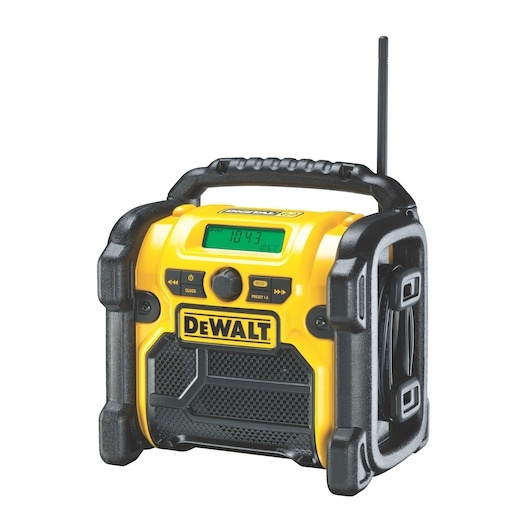 DeWALT DCR020-QW DAB+/FM Radio Wireless in de groep HOME ELECTRONICS / Audio & Beeld / Thuisbioscoop, Hifi en Draagbaar / Radio & Wekkers / Draadloze audiozender bij TP E-commerce Nordic AB (D13613)