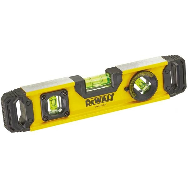 DeWALT spirit level Torpedo 25 cm Precision spirit level in de groep HUISHOUDEN & TUIN / Gereedschap / Overig gereedschap & Accessoires bij TP E-commerce Nordic AB (D13635)