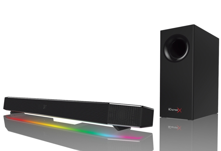 Creative Sound Blaster X Katana - Gaming Soundbar in de groep HOME ELECTRONICS / Audio & Beeld / Thuisbioscoop, Hifi en Draagbaar / Bluetooth-zenders bij TP E-commerce Nordic AB (D13674)