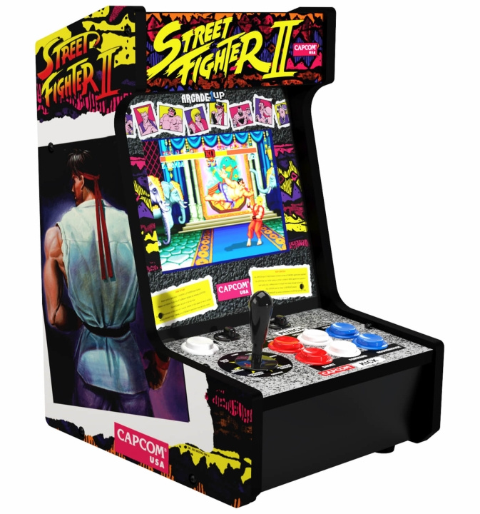 Arcade1Up ARCADE 1 omhoog - Street Fighter II Countercade in de groep HOME ELECTRONICS / Spelconsoles en accessoires / Overige games bij TP E-commerce Nordic AB (D13697)