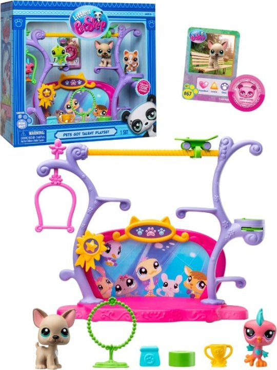 Littlest Pet Shop PETS GOT TALENT PLAYSET (00558) in de groep SPEELGOED, KINDER- & BABYPRODUCTEN / Speelgoed / Speelset bij TP E-commerce Nordic AB (D13712)