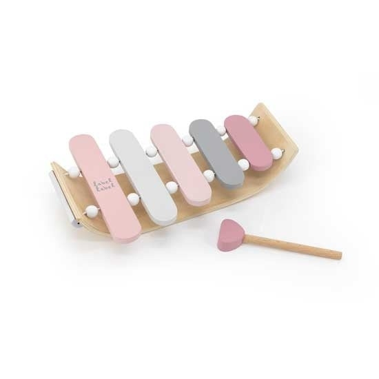 Label Label Houten xylofoon Rosa in de groep SPEELGOED, KINDER- & BABYPRODUCTEN / Muziek, Zang en afbeelingen / Muziekinstrumenten bij TP E-commerce Nordic AB (D13744)