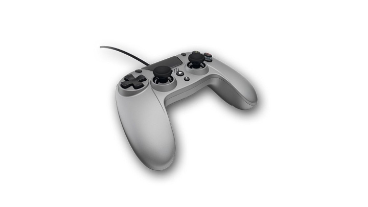 Gioteck Playstation 4 VX-4 Bedrade Controller (Zilver) in de groep HOME ELECTRONICS / Spelconsoles en accessoires / Sony PlayStation 4 bij TP E-commerce Nordic AB (D13754)