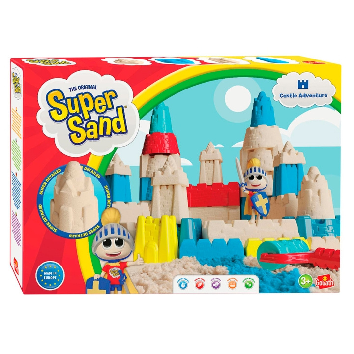 Goliath Super Sand - Kasteelavontuur (GO18146) in de groep SPEELGOED, KINDER- & BABYPRODUCTEN / Speelgoed / Experimenteren en doe-het-zelf bij TP E-commerce Nordic AB (D13776)