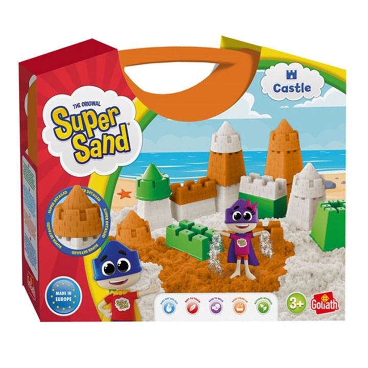 Goliath Super Sand - Kasteelkasteel (GO18370) in de groep SPEELGOED, KINDER- & BABYPRODUCTEN / Speelgoed / Experimenteren en doe-het-zelf bij TP E-commerce Nordic AB (D13777)