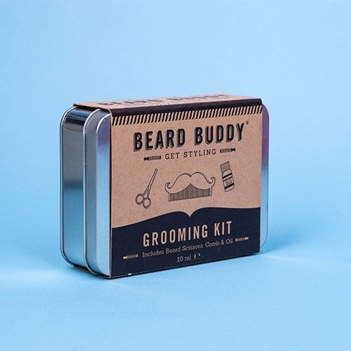 Fizz Creations Beard Buddy verzorgingsset in de groep BEAUTY & HEALTH / Haar & Styling / Scheren & Trimmen / Baardkammen & Scheerborstels bij TP E-commerce Nordic AB (D13792)