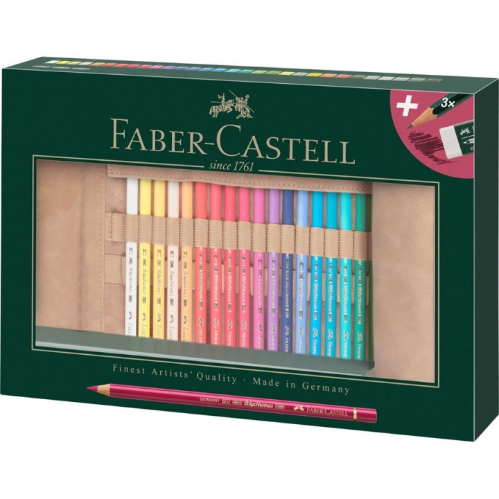 Faber-Castell Polychromos Kleurpotlood 30 ct. rol (110030) in de groep SPORT, VRIJE TIJD & HOBBY / Hobby / Schilderen & tekenen / Pennen, kleurpotloden en inkt bij TP E-commerce Nordic AB (D13811)