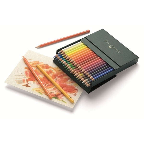 Faber-Castell Polychromos Kleurpotloden - Studio doos van 36 (110038) in de groep SPORT, VRIJE TIJD & HOBBY / Hobby / Schilderen & tekenen / Pennen, kleurpotloden en inkt bij TP E-commerce Nordic AB (D13813)