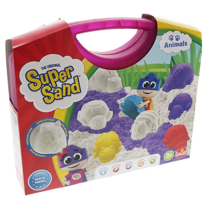 Goliath Super Sand - Dierenkoffer (GO18371) in de groep SPEELGOED, KINDER- & BABYPRODUCTEN / Speelgoed / Experimenteren en doe-het-zelf bij TP E-commerce Nordic AB (D13879)