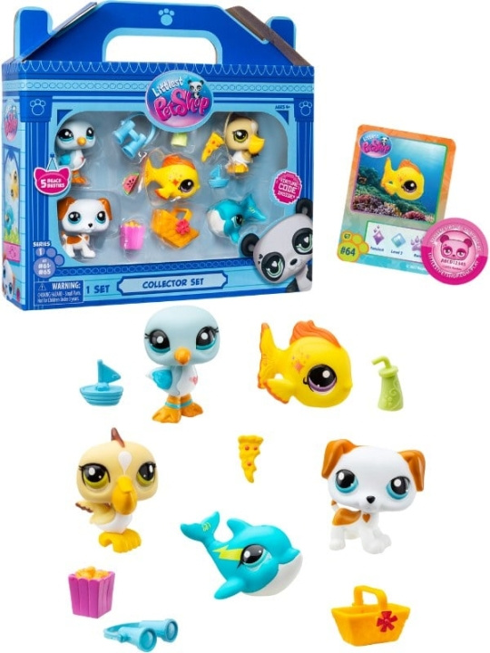 Littlest Pet Shop STRAND BESTIES VERZAMELAARS 5 PK (00517) in de groep SPEELGOED, KINDER- & BABYPRODUCTEN / Speelgoed / Figuren, Miniaturen & accessoires bij TP E-commerce Nordic AB (D13896)