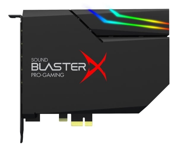 Creative Sound BlasterX AE-5 Plus Zwart in de groep COMPUTERS & RANDAPPARATUUR / Computeronderdelen / Geluidskaart bij TP E-commerce Nordic AB (D13945)