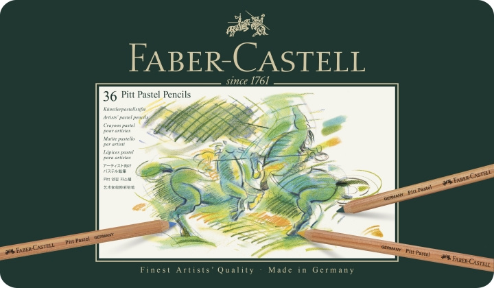 Faber-Castell Pitt Pastel kleurpotlood, 36 st (112136) in de groep SPORT, VRIJE TIJD & HOBBY / Hobby / Schilderen & tekenen / Pennen, kleurpotloden en inkt bij TP E-commerce Nordic AB (D13998)