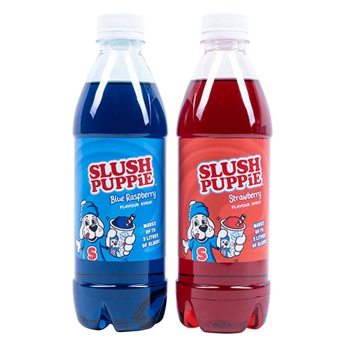 Fizz Creations SLUSH PUPPiE ORIG 2pk Siroop Set-BluRberry&Stwberry in de groep HUISHOUDEN & TUIN / Keukengerei / Wijn- & Drankaccessoires bij TP E-commerce Nordic AB (D14004)