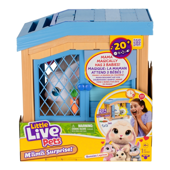 Little Live Pets Mama Surprise Bunny Speelset (26593) in de groep SPEELGOED, KINDER- & BABYPRODUCTEN / Speelgoed / Speelset bij TP E-commerce Nordic AB (D14025)