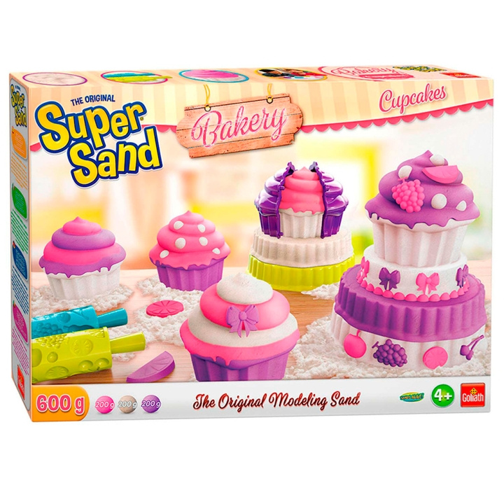 Goliath Super Sand - Cupcakes (GO83341) in de groep SPEELGOED, KINDER- & BABYPRODUCTEN / Speelgoed / Experimenteren en doe-het-zelf bij TP E-commerce Nordic AB (D14032)