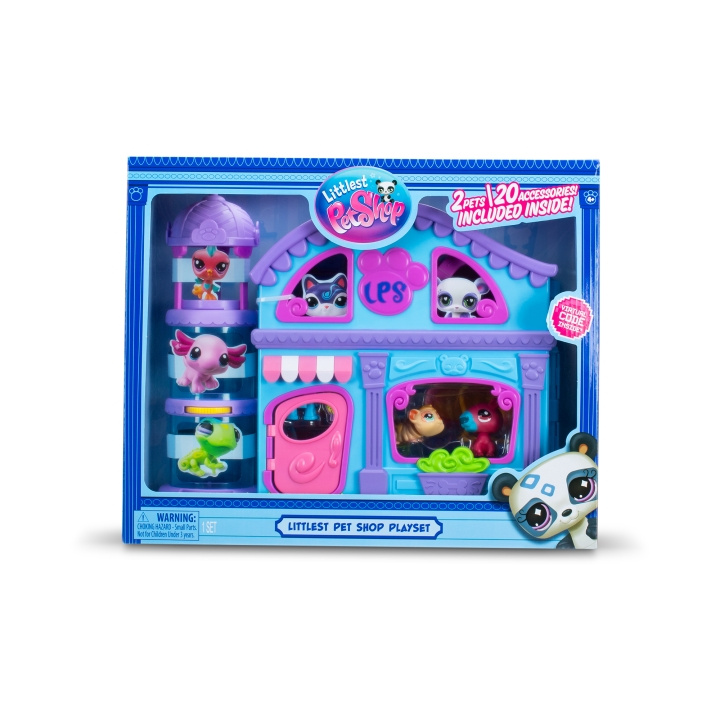 Littlest Pet Shop Speelset met herfstthema (00575) in de groep SPEELGOED, KINDER- & BABYPRODUCTEN / Speelgoed / Figuren, Miniaturen & accessoires bij TP E-commerce Nordic AB (D14038)